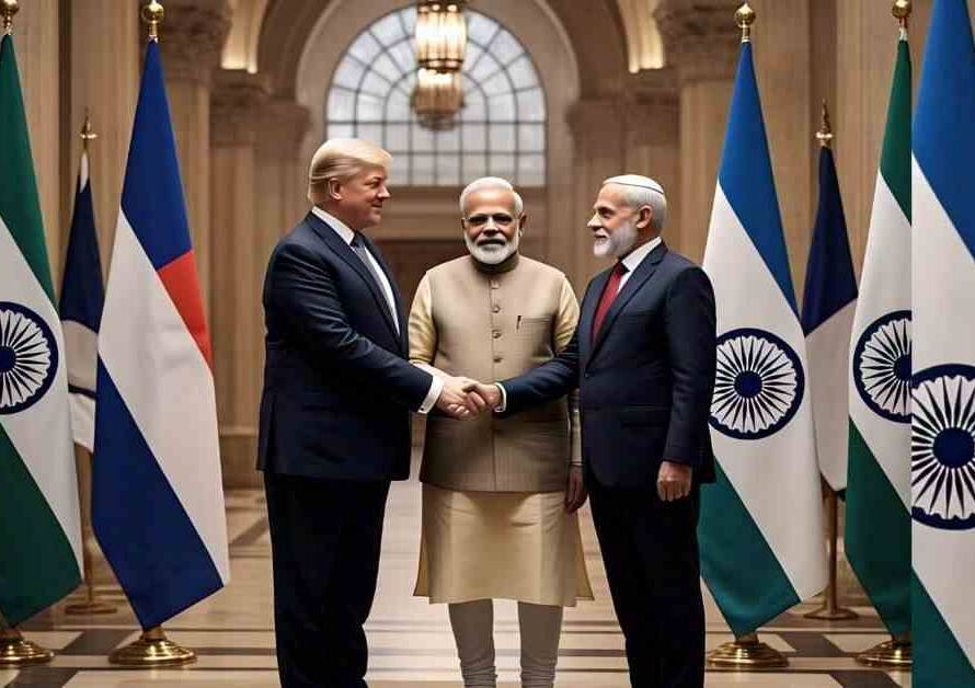 मोदी-ट्रंप-नेतन्याहू गठबंधन