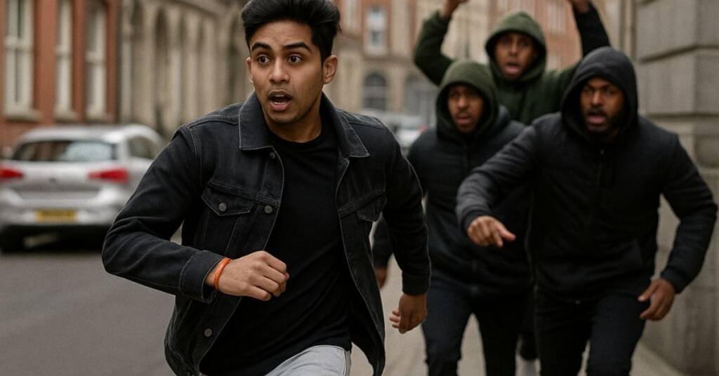 Hindu youths living in London
