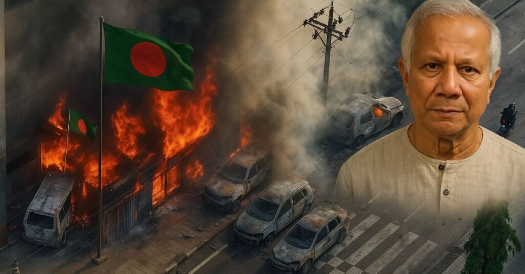 Bangladesh is burning, Yunus is running away from elections