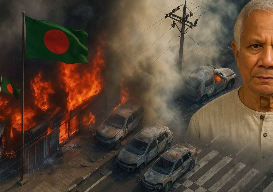 Bangladesh is burning, Yunus is running away from elections