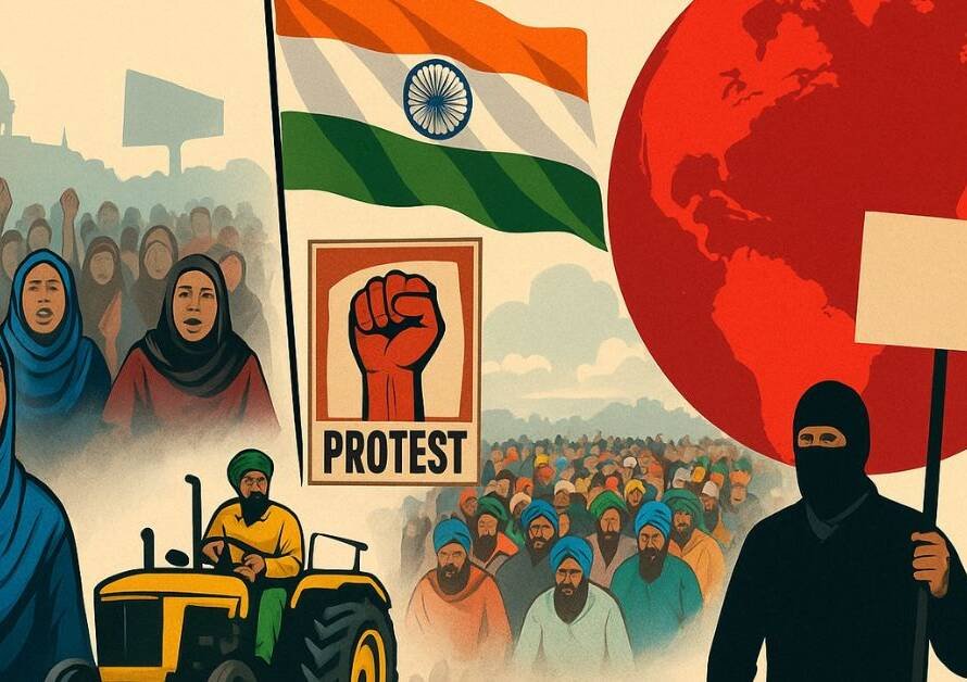 शाहीन बाग़ से किसान आंदोलन तक – राष्ट्रविरोधी प्रदर्शनों का असली खेल