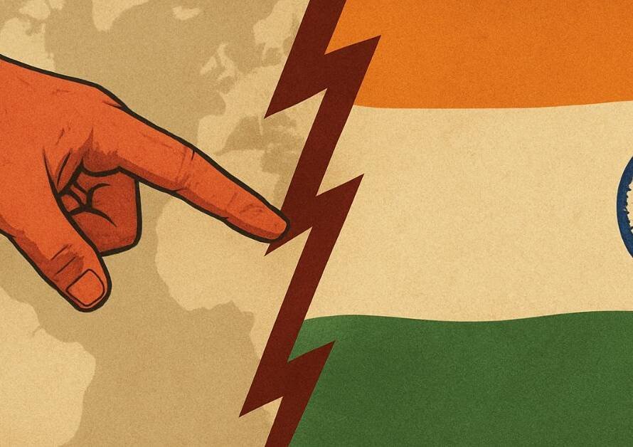 america angry with India