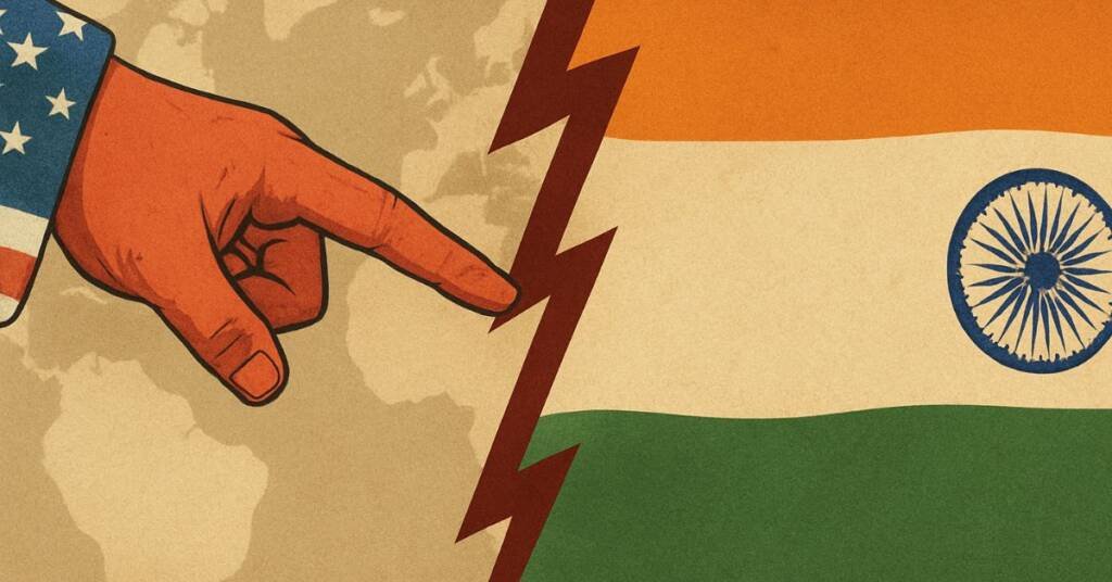 अमेरिका भारत से नाराज़