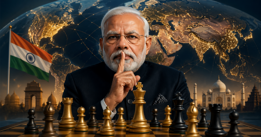 modi’s strategic silence