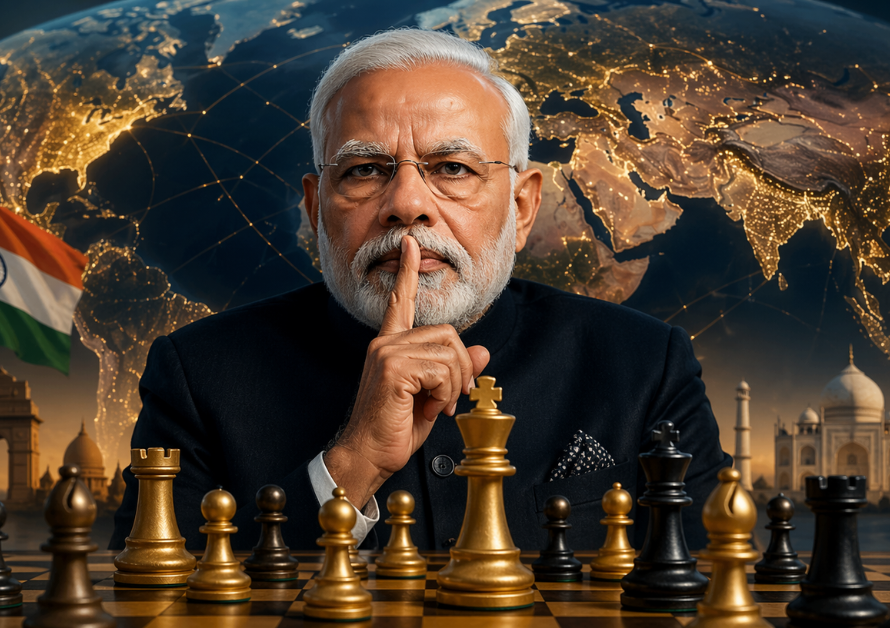 modi’s strategic silence