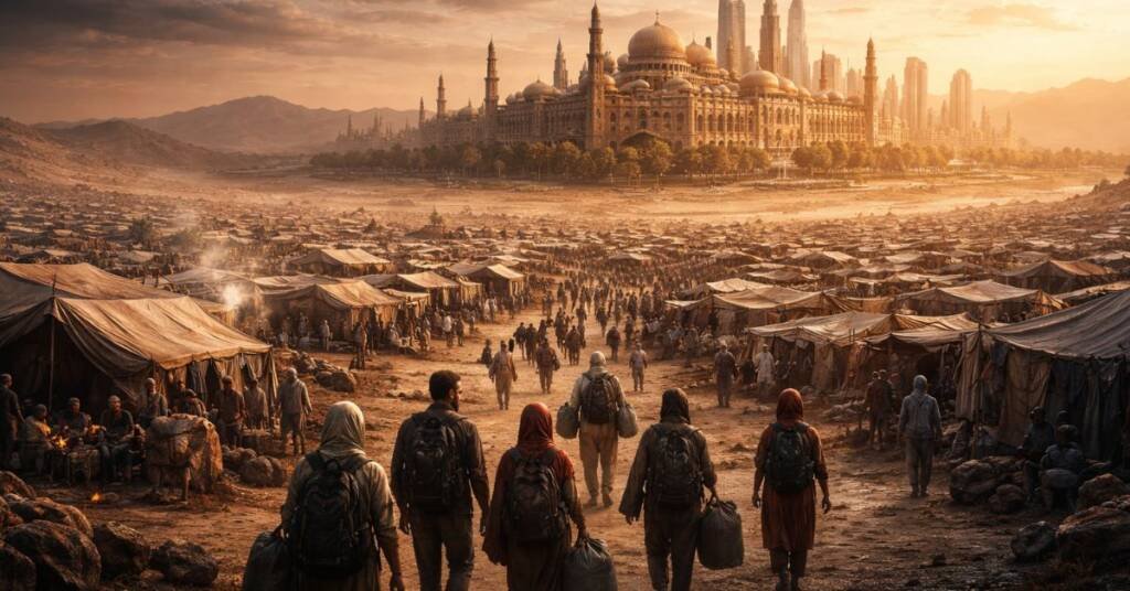 Palaces on Empty Land