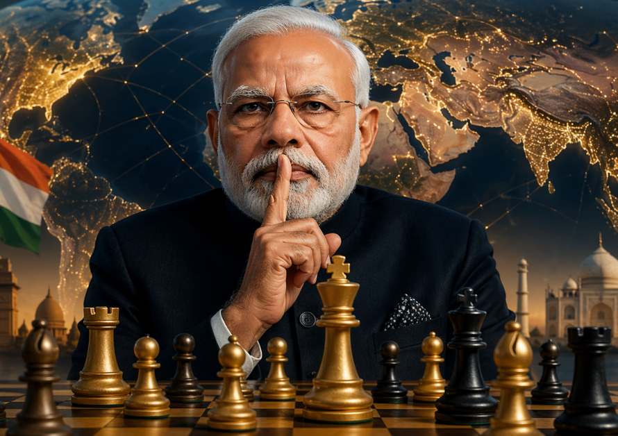 मोदी की रणनीतिक खामोशी