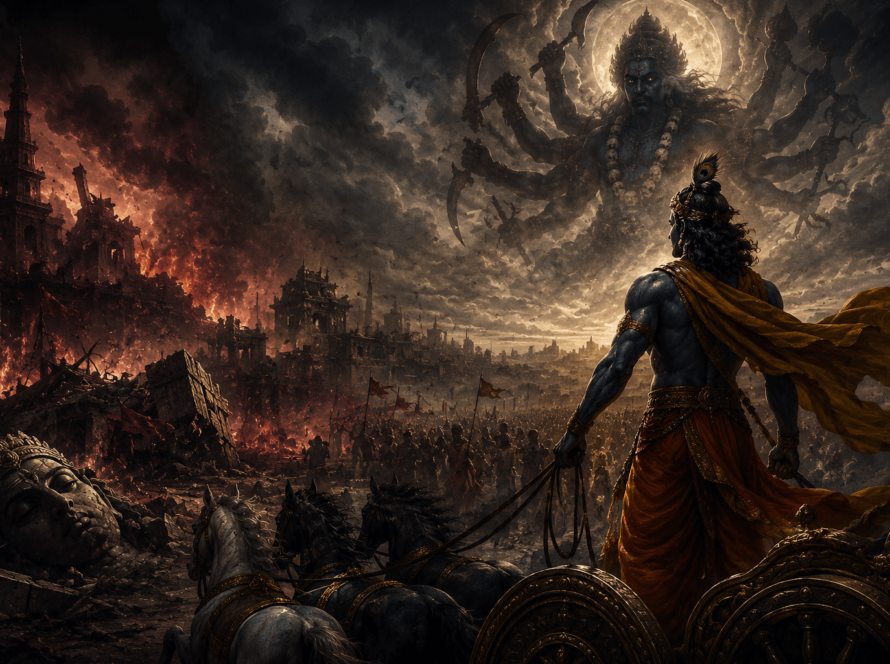 The Knock of Destruction and the Crusade of Kali Yuga: Not 'Ram Neeti', but 'Krishna Neeti' Will Annihilate the Traitors