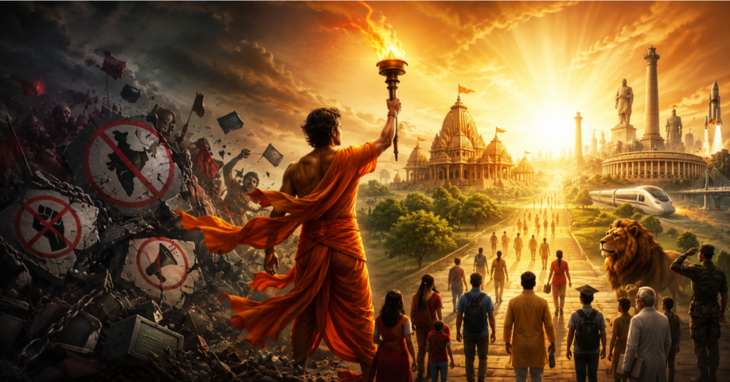 The torch of hindutva