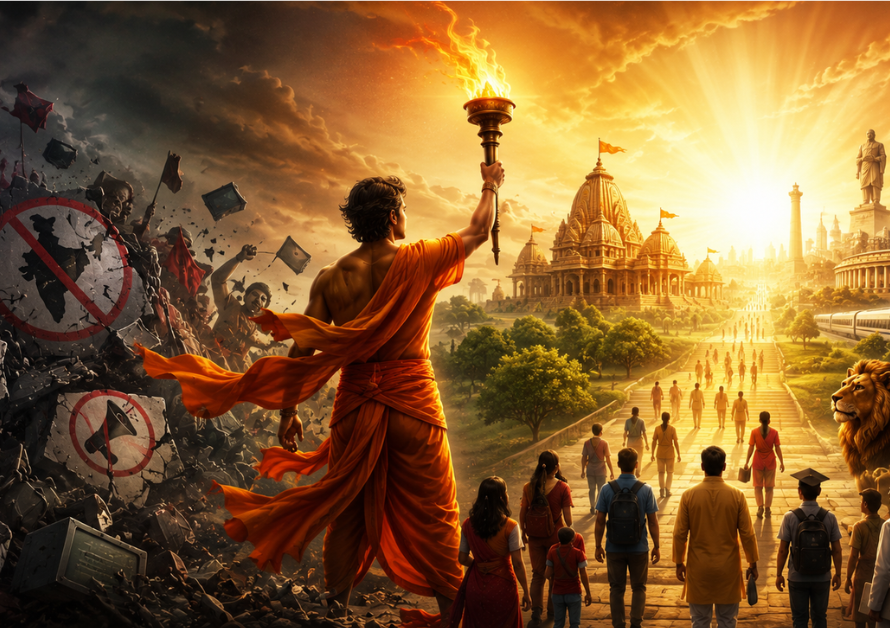 The torch of hindutva