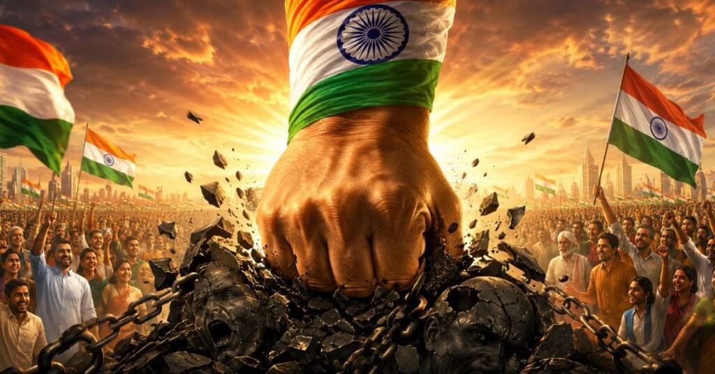 महाशुद्धिकरण राष्ट्रविरोधी पारिस्थितिकी तंत्र को ध्वस्त करने का ऐतिहासिक जनादेश
