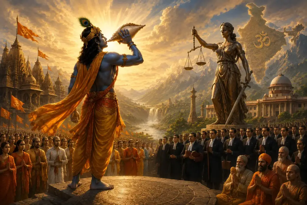 सनातन का शंखनाद: सुदृढ़ नेतृत्व, न्यायिक शुद्धि और अखंड हिंदू समाज का संकल्प