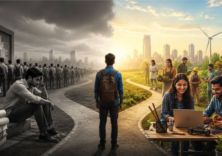 collapse of degrees