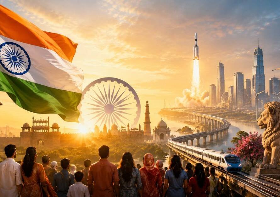 नये भारत का स्वर्णिम अध्याय