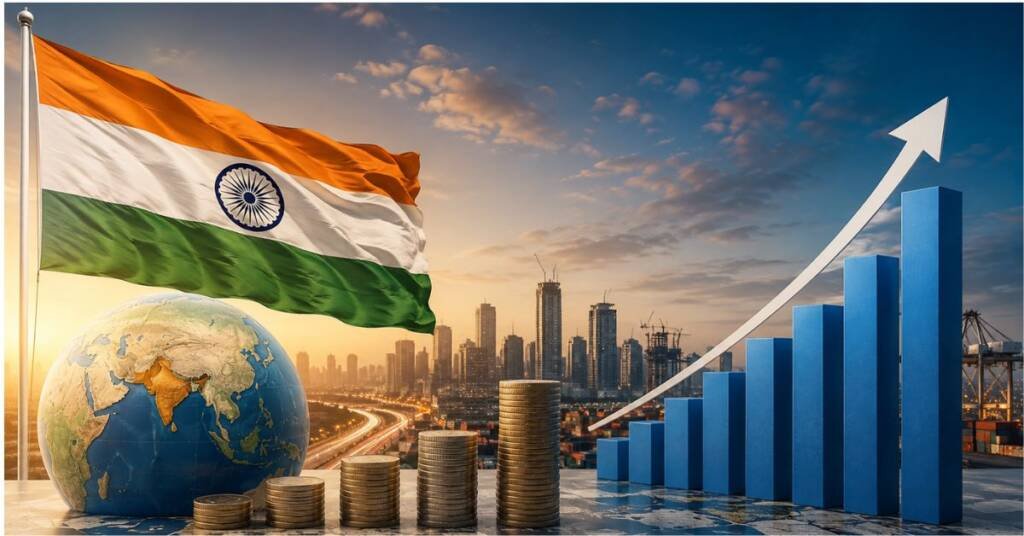 भारत का आर्थिक स्थान