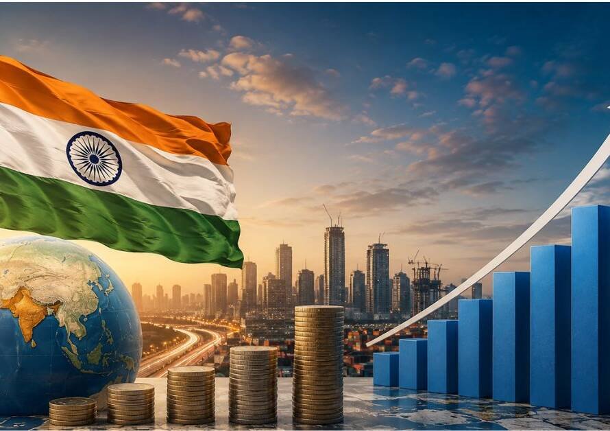 भारत का आर्थिक स्थान