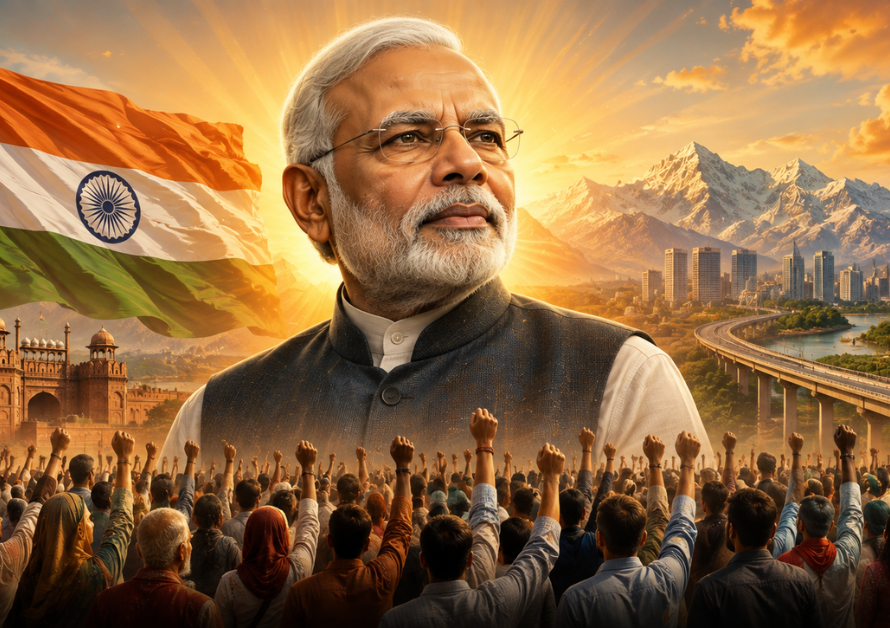 मोदी के नेतृत्व