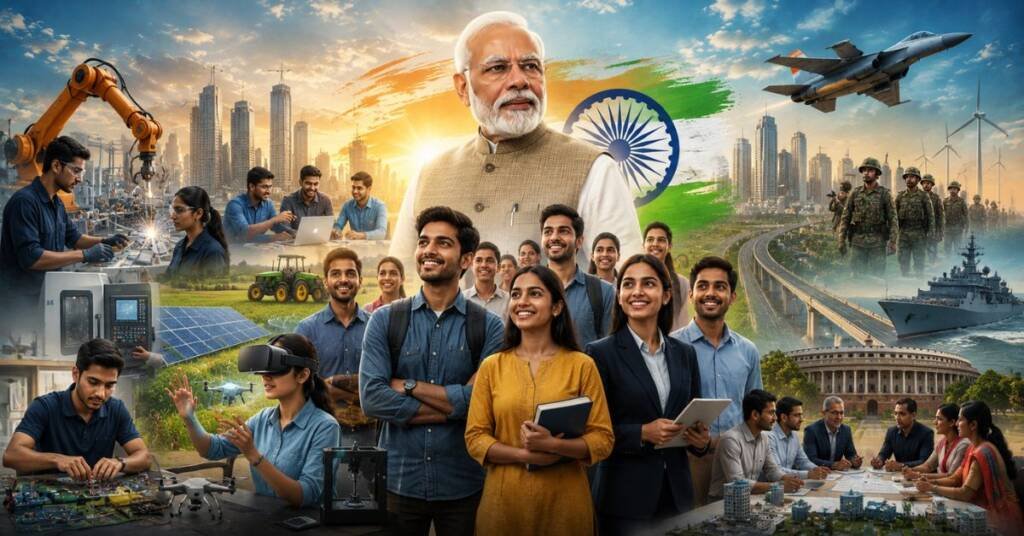 मोदी मॉडल: युवा जुड़ाव और संस्थागत शासन