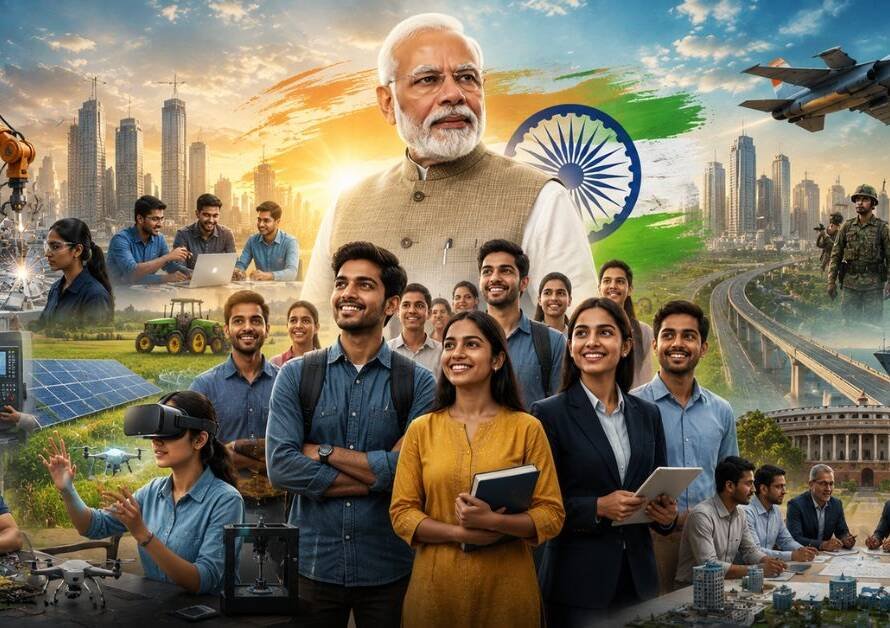 मोदी मॉडल: युवा जुड़ाव और संस्थागत शासन
