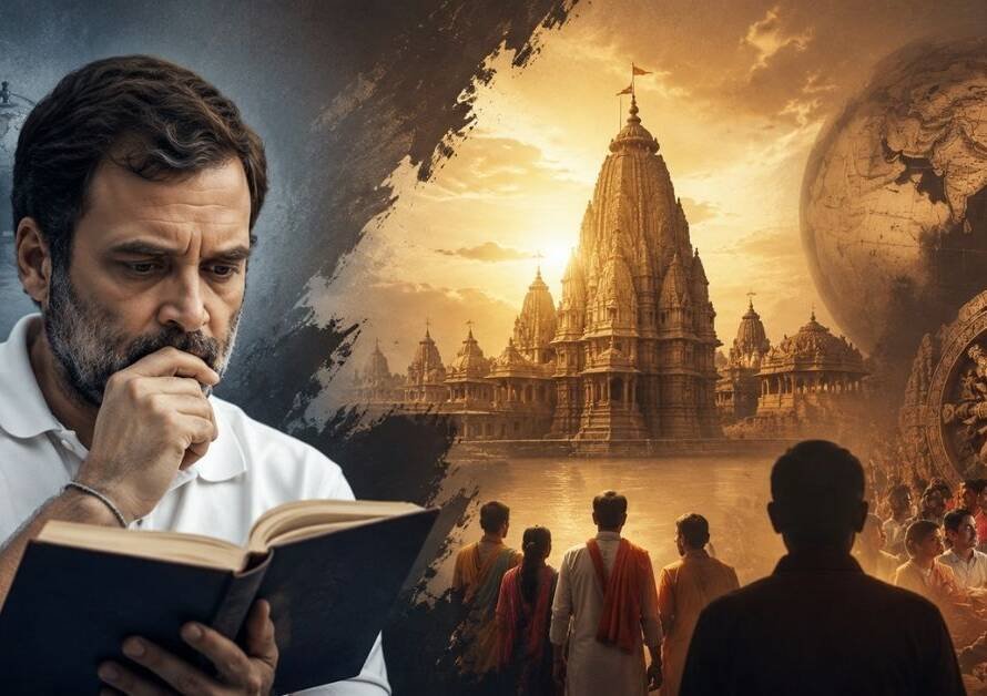 Rahul Gandhi's Superficial Study and Attacks on Sanatan
