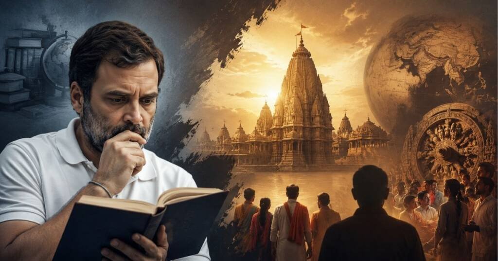 राहुल गांधी का सतही अध्ययन