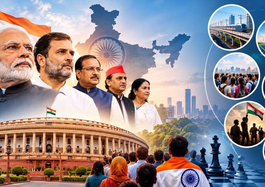 वर्तमान भारतीय राजनीतिक परिदृश्य