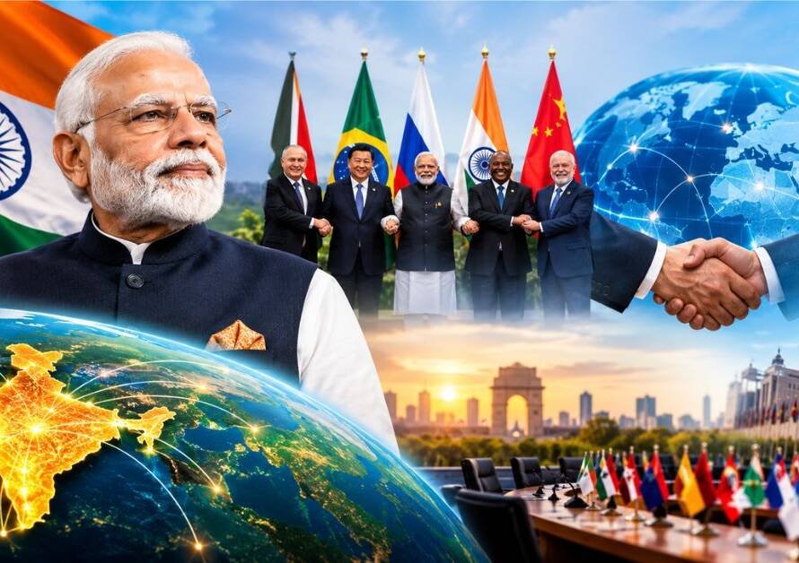 भारत का बढ़ता कद