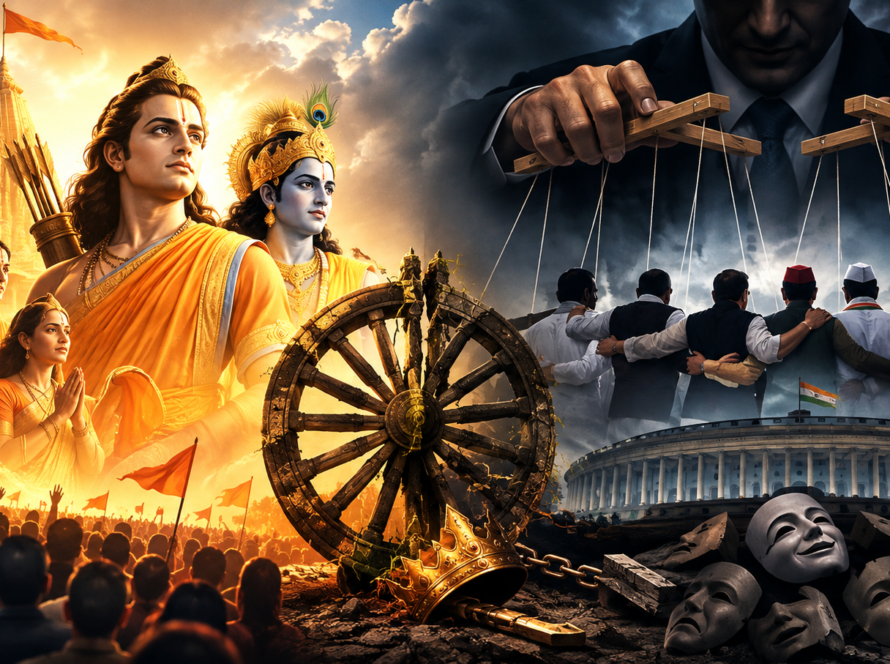 सनातन पुनर्जागरण, राजनीतिक छलावा और महाठगबंधन का पौराणिक संदर्भों के माध्यम से विश्लेषण