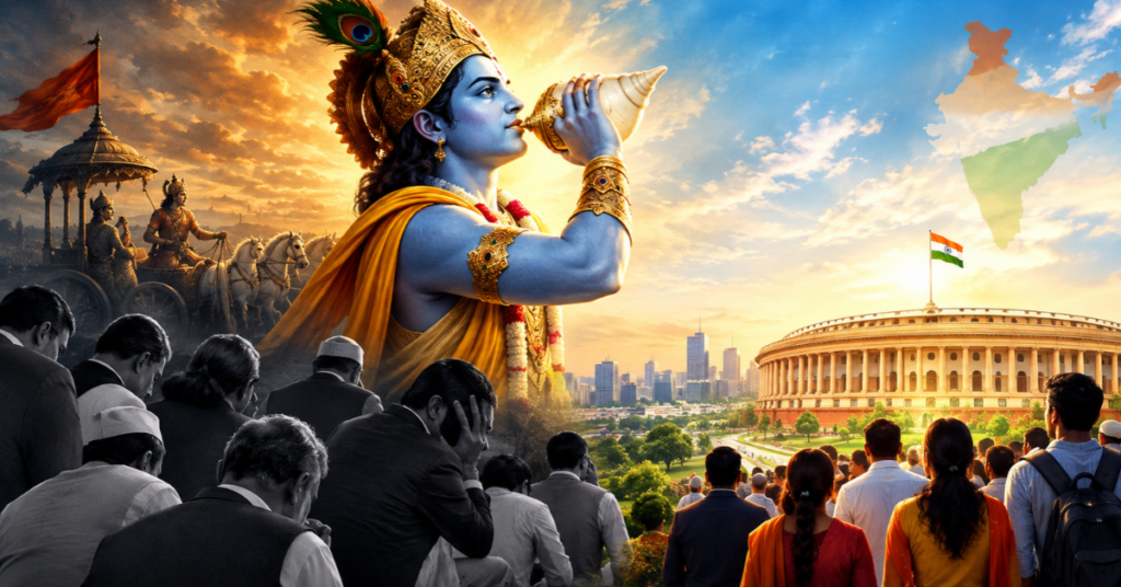 Krishna Neeti and New India