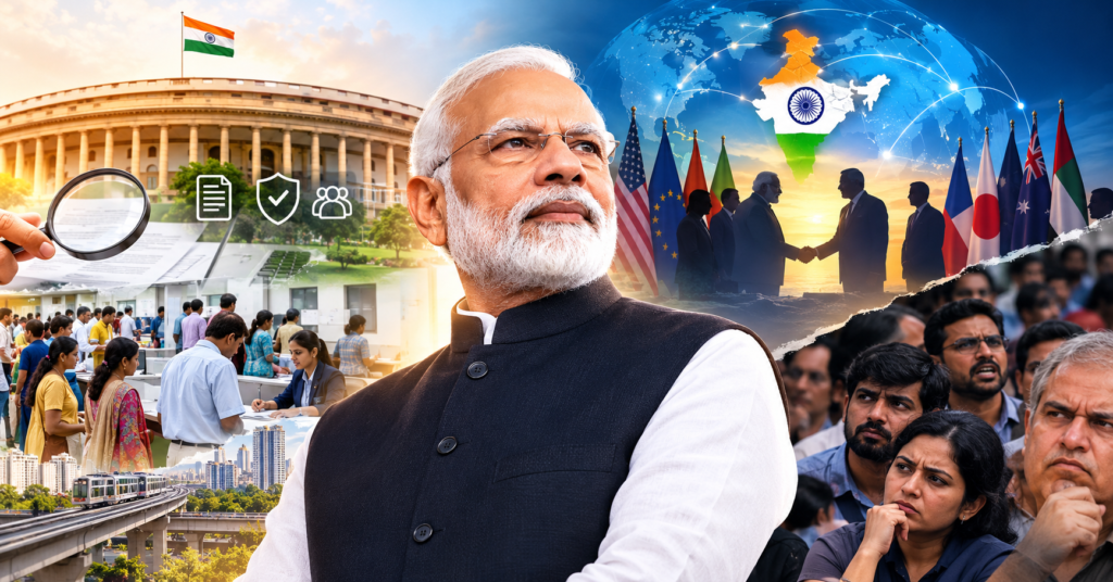 2014 के बाद का नया भारत, पारदर्शी शासन और India First विदेश नीति