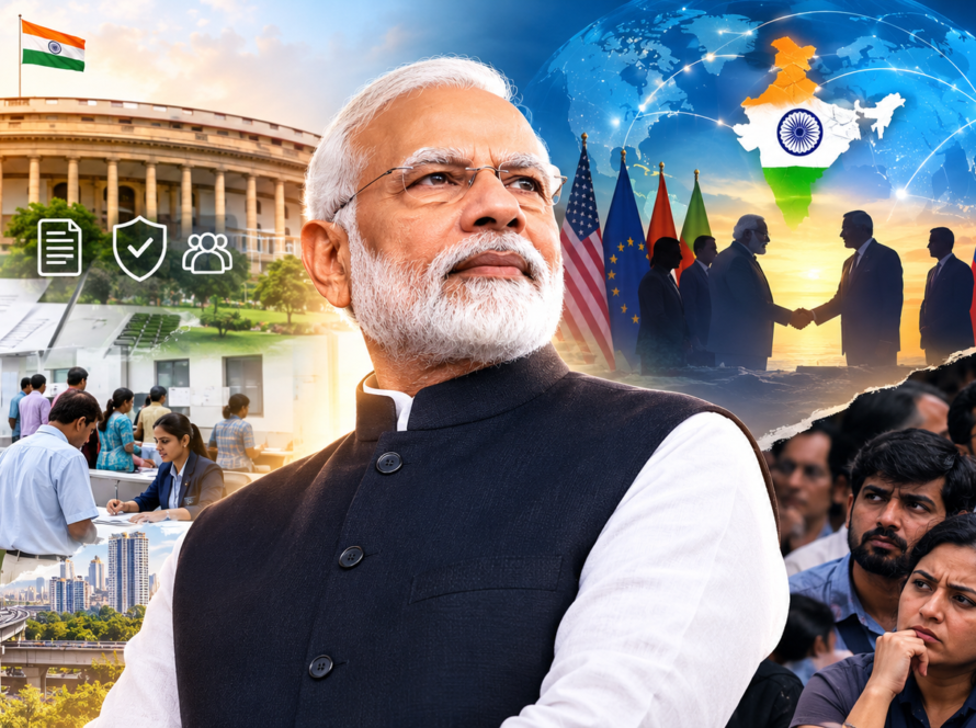 2014 के बाद का नया भारत, पारदर्शी शासन और India First विदेश नीति