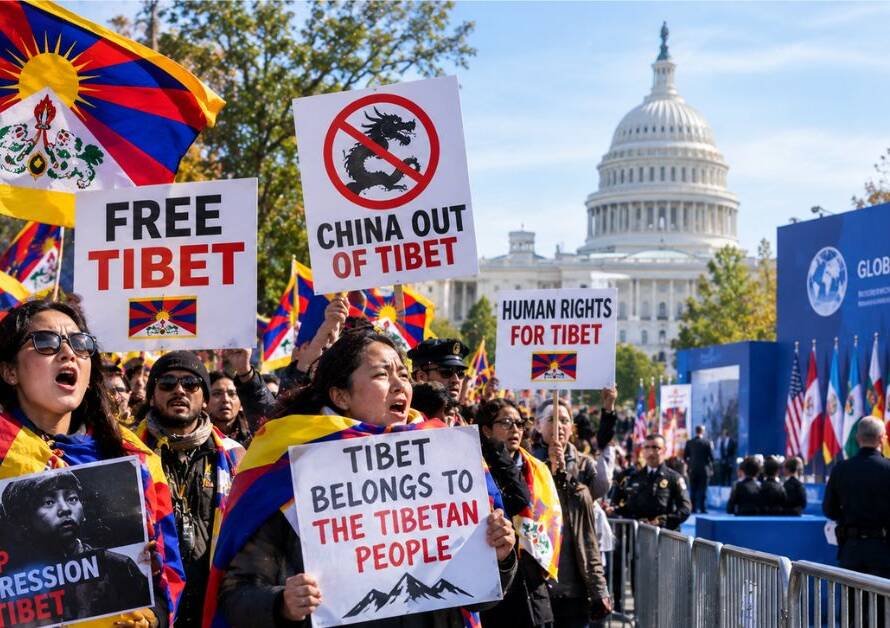 Protesters March in Washington