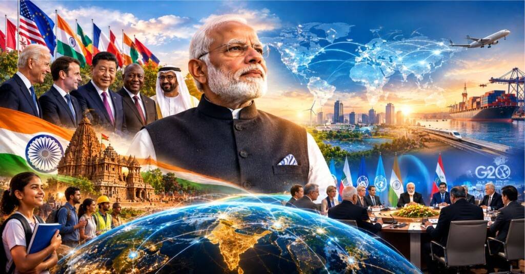 पीएम मोदी का वैश्विक प्रभाव