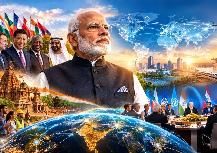 पीएम मोदी का वैश्विक प्रभाव