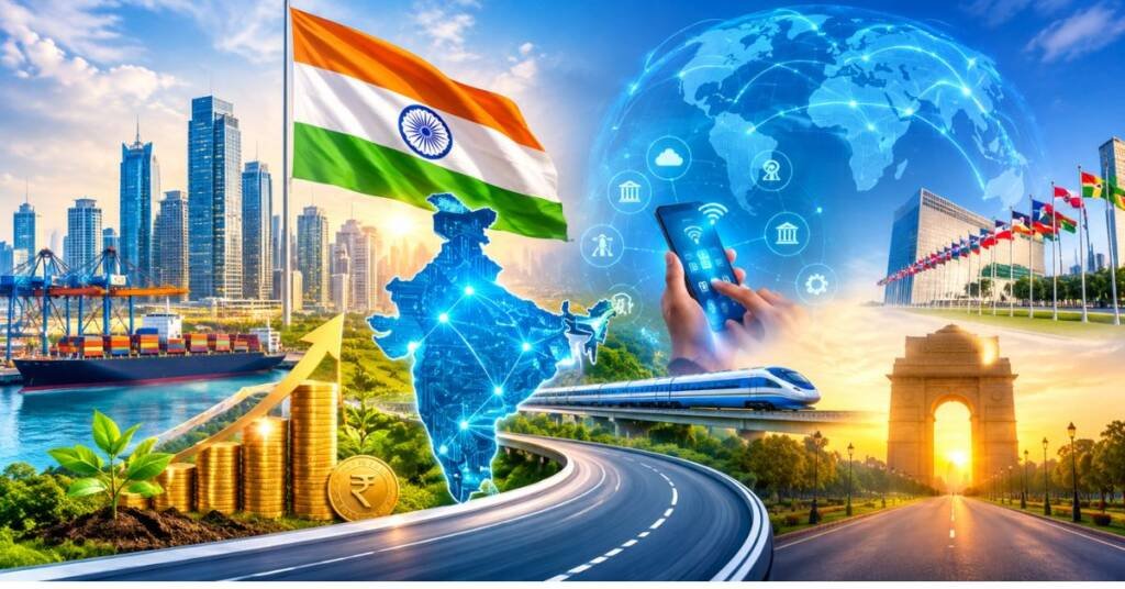 India's economic growth, digital revolution, and global leadership