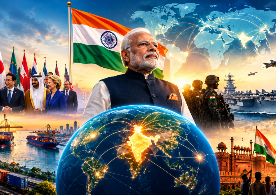 भारत की बढ़ती वैश्विक भूमिका, मजबूत नेतृत्व और अंतरराष्ट्रीय स्तर पर बढ़ता भू-राजनीतिक महत्व