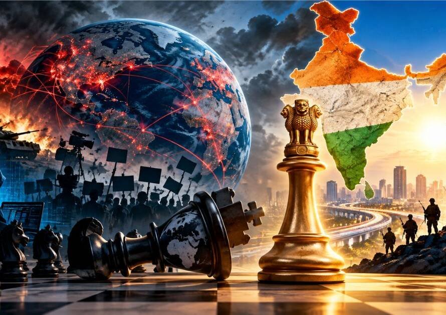 Global instability, India's sovereignty, and the impact of hybrid toolkits on national security