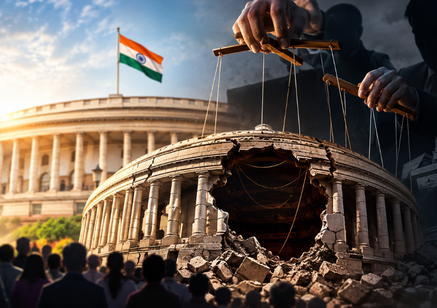 लोकतंत्र को खोखला करने का षड्यंत्र