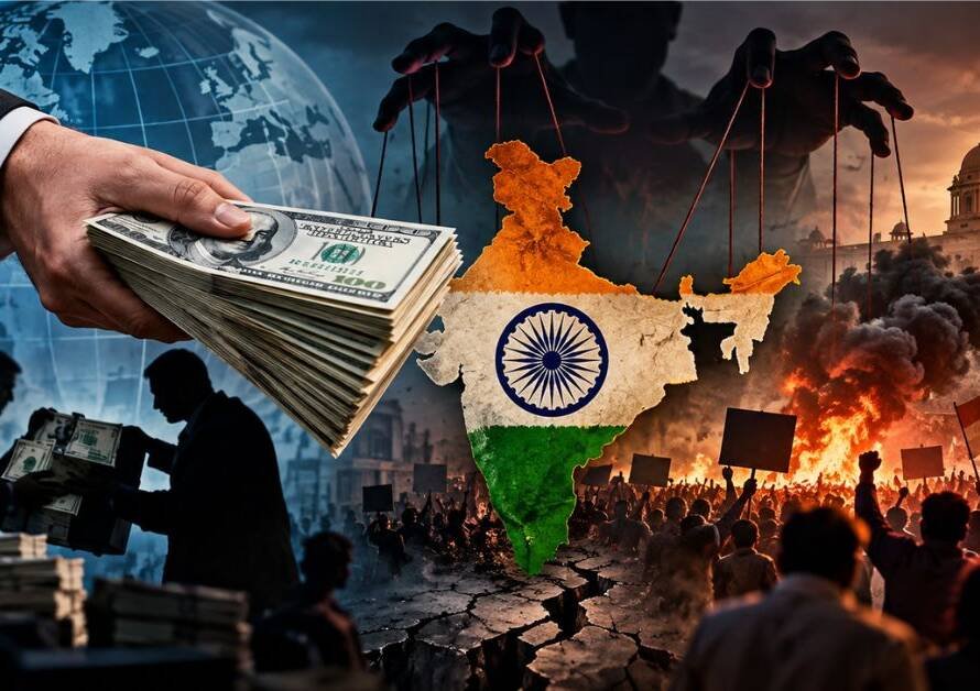 Foreign funding and alleged conspiracies affecting India's national security and stability