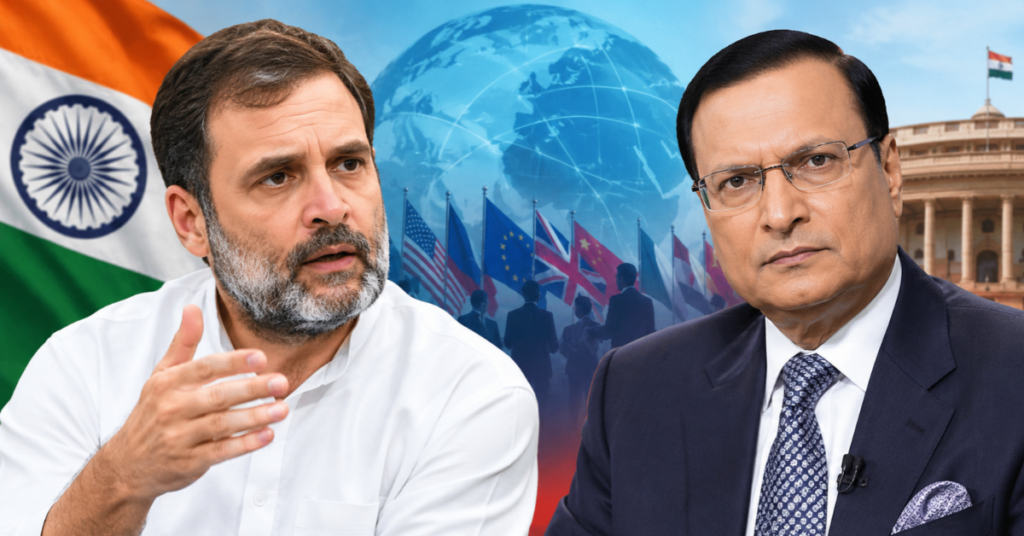 विदेशी हित और राष्ट्रहित राहुल गांधी
