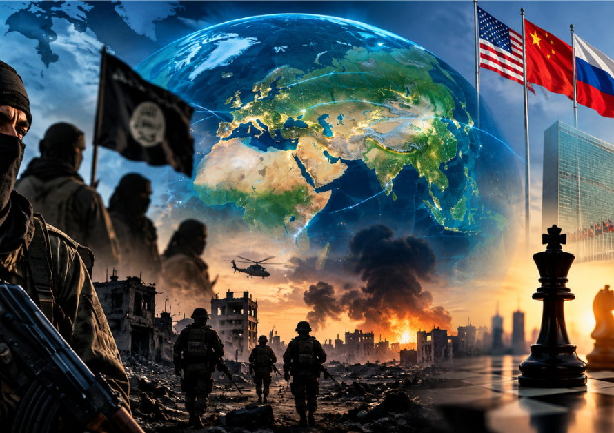 Global security crisis, terrorism, and shifting geopolitical landscape