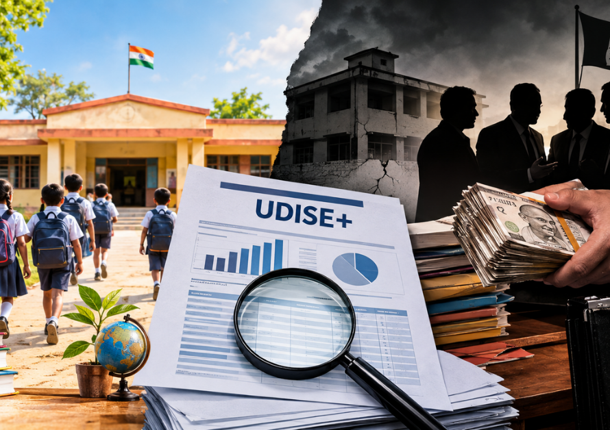 UDISE+ Report on Indian Education System, School Conditions, and Opposition Hypocrisy